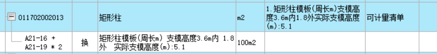 项目特征