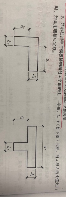 异形柱