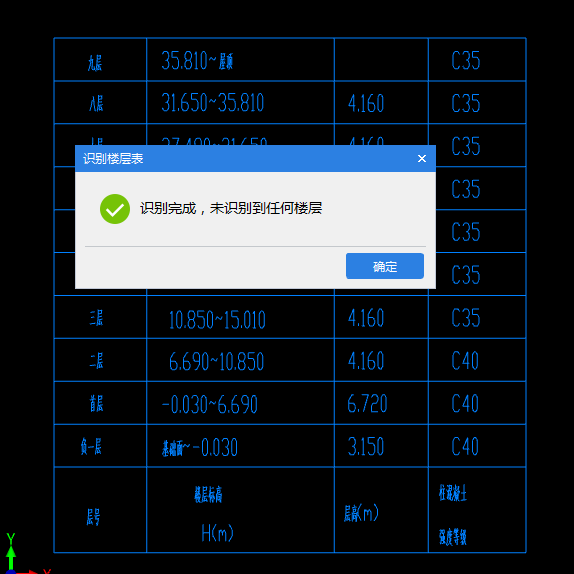 识别楼层表