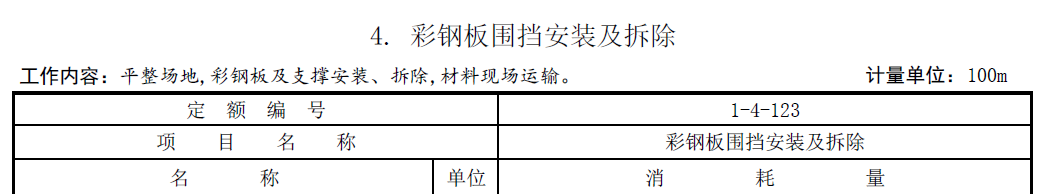 彩钢板怎么套定额