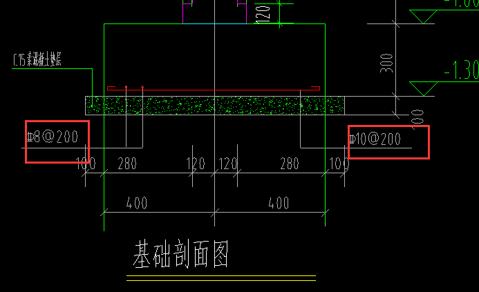 条形基础受力筋