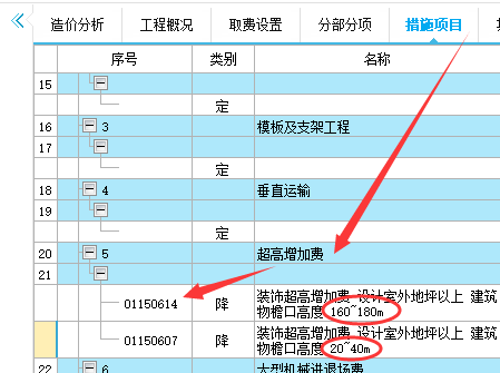 超高增加费