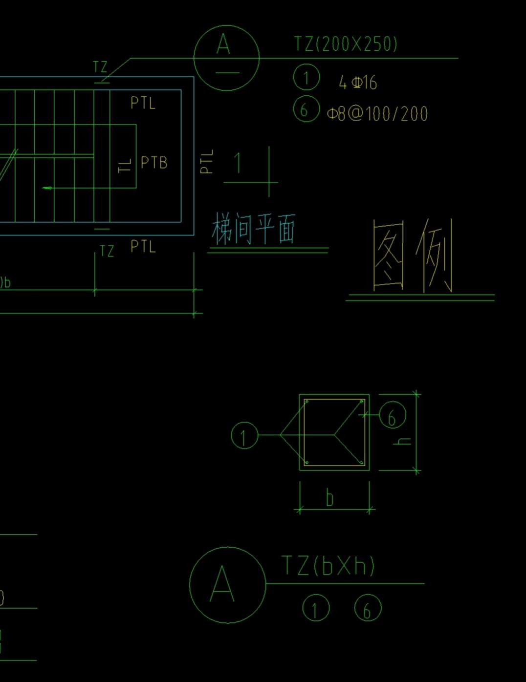 梯柱