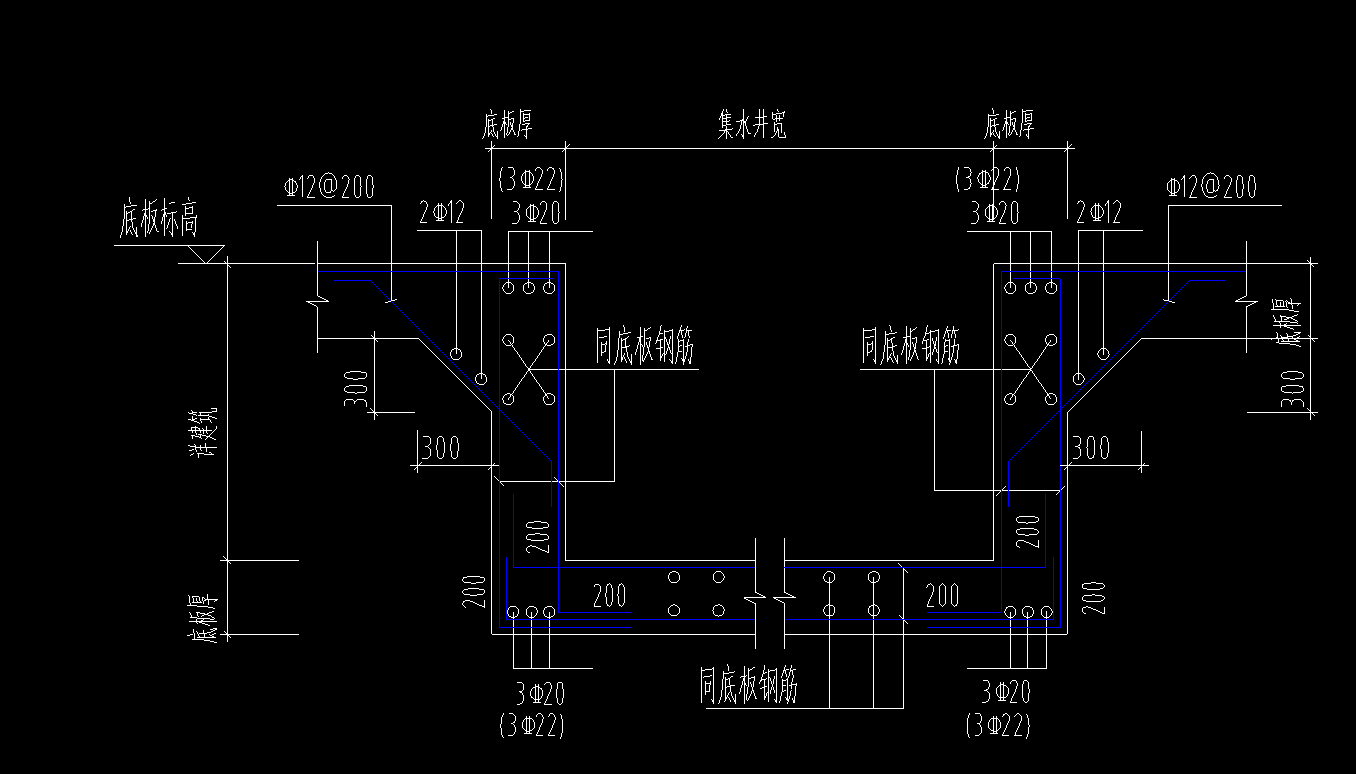 斜面钢筋