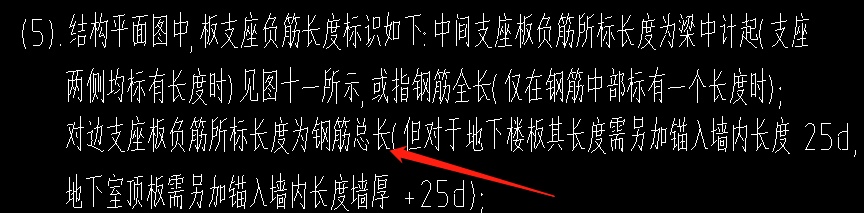 支座负筋