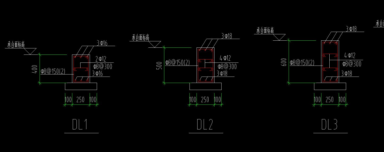 承台梁