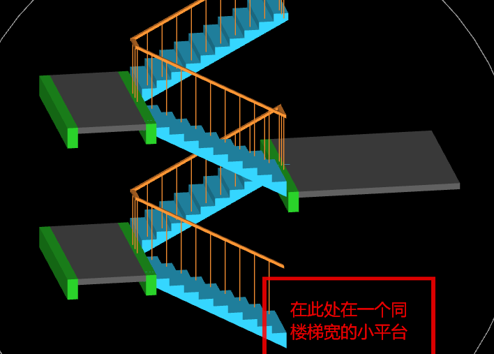 双跑楼梯