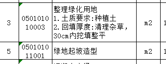 整理绿化用地