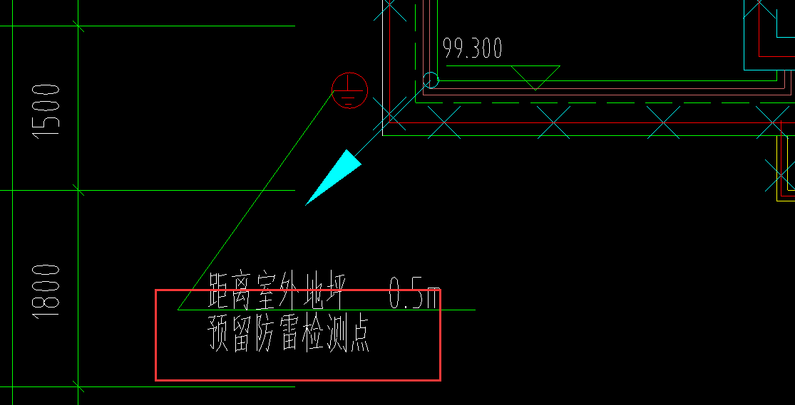 防雷测试点图例图片