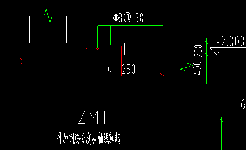 筏板负筋