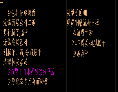 套清单