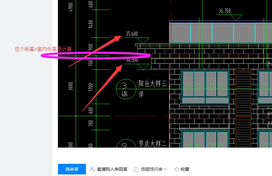 檐口标高图片