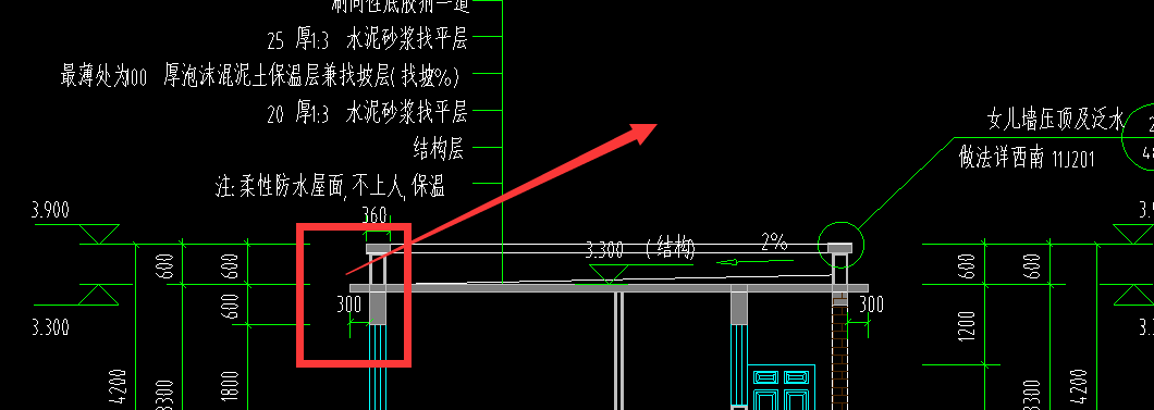 雨篷反挑檐图片