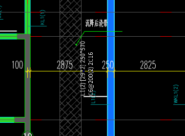 上部通长