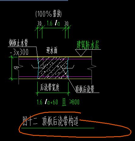 后浇带做法图集 沉降图片