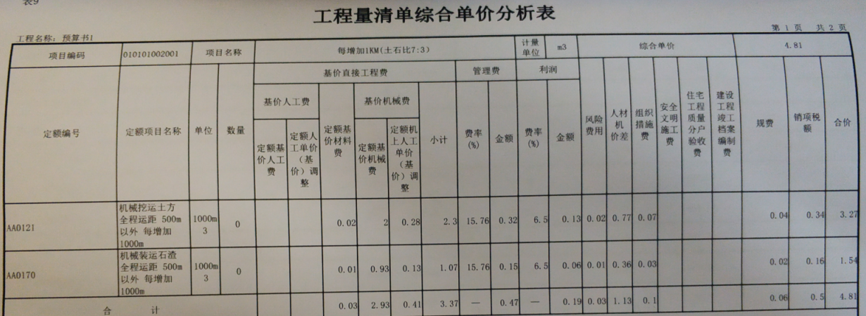 组价