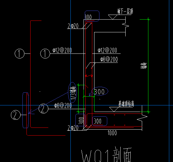 水平分布筋