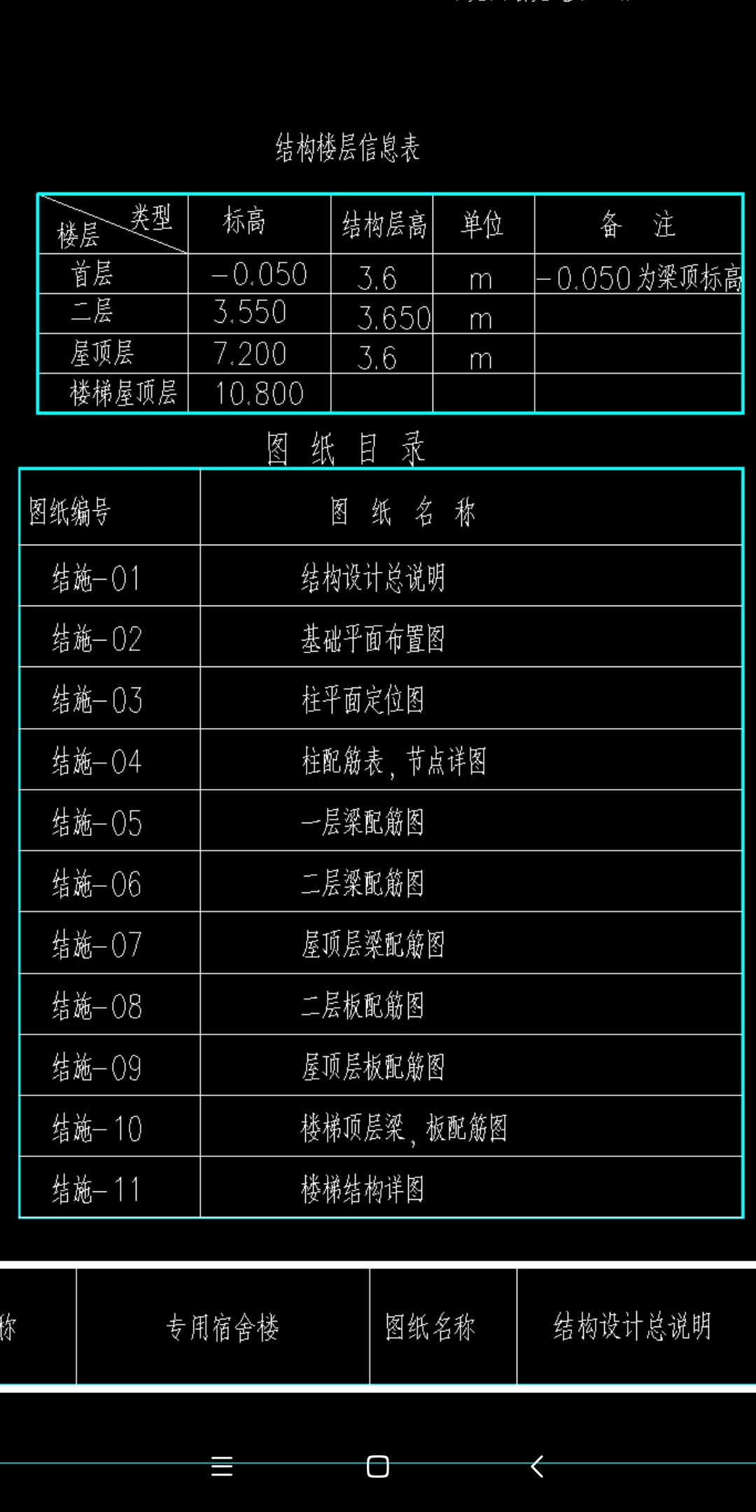 首层标高