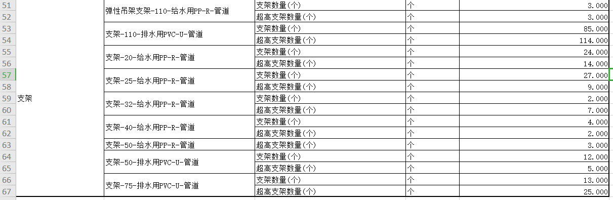 型钢支架