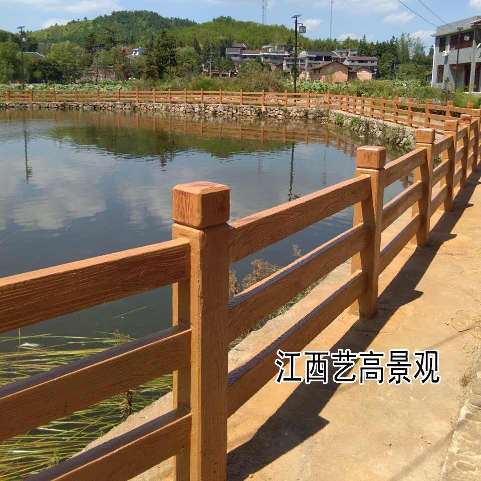 仿木栏杆图片大全,效果图,大样_大山谷图库