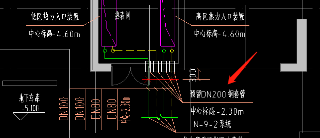 预埋钢套管