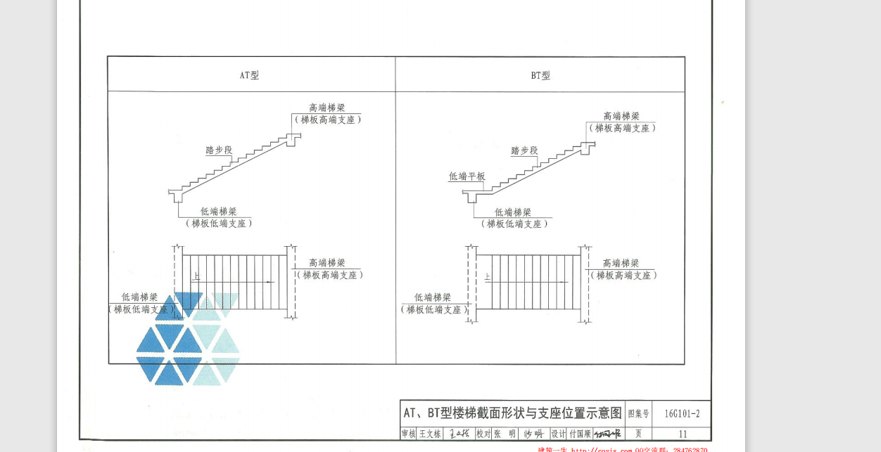 梯上