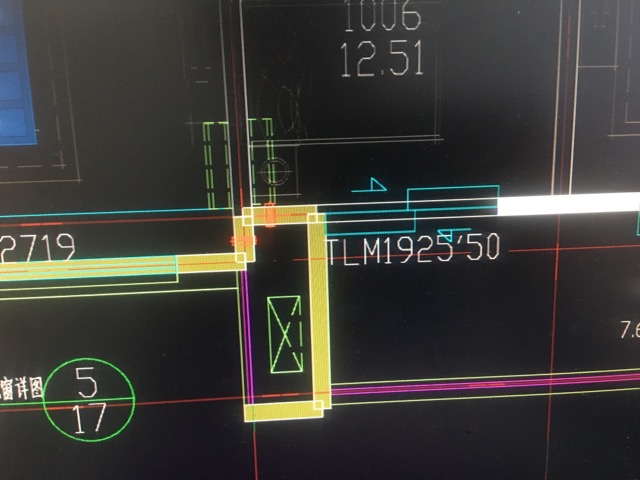 建筑图中