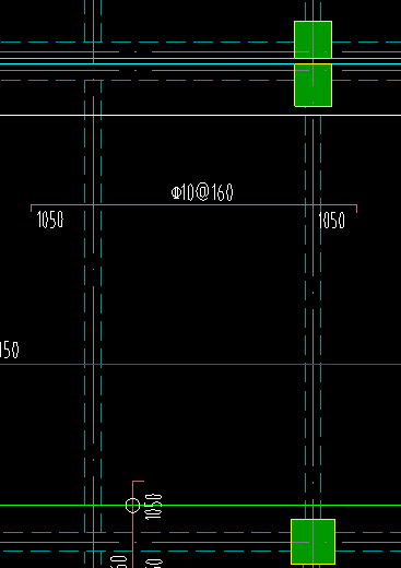 温度筋和负筋怎么搭接_板受力筋和板负筋图片(2)