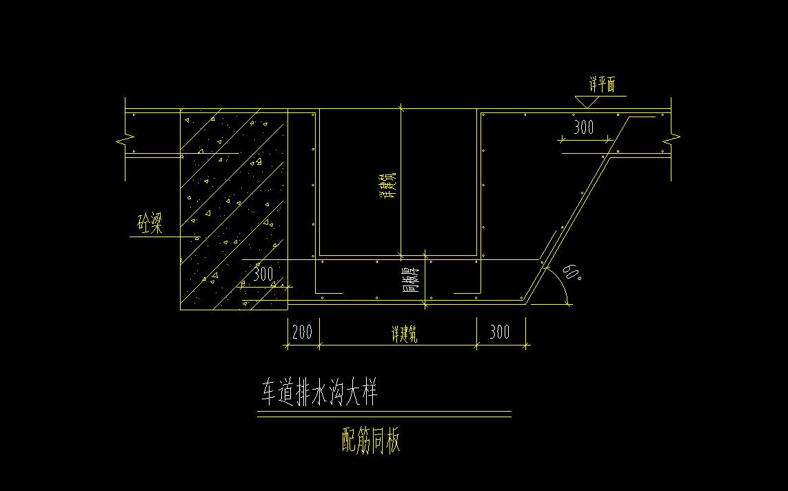 排水沟