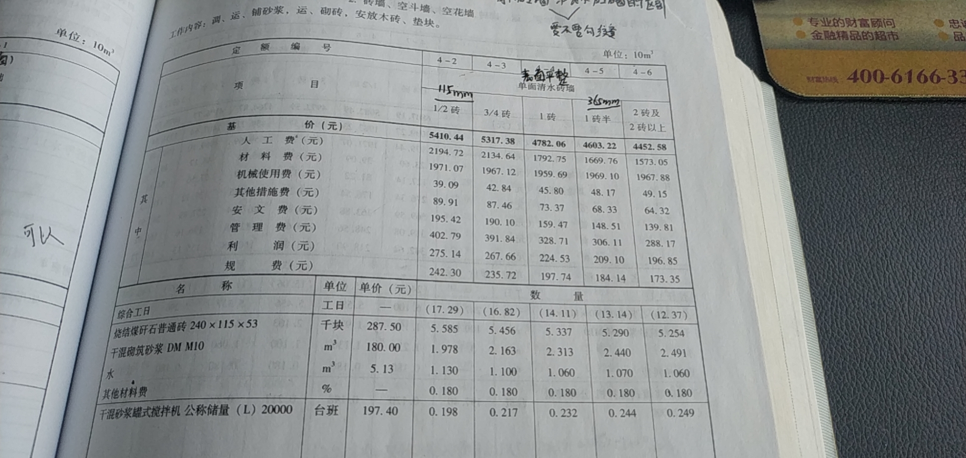 措施费