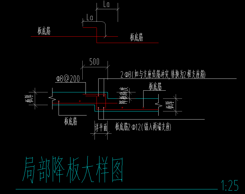 降板