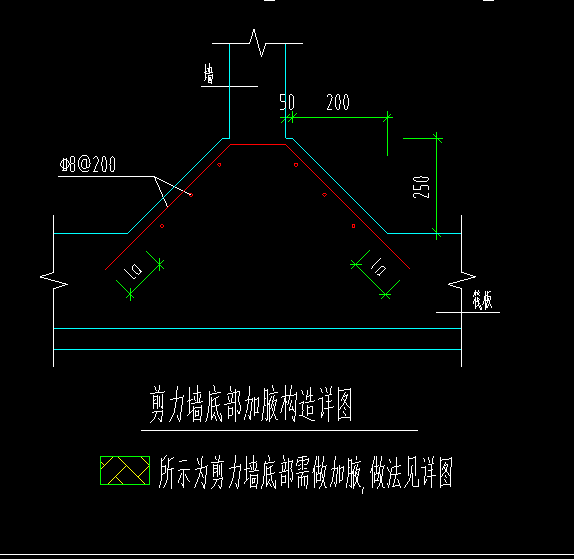 剪力墙加腋