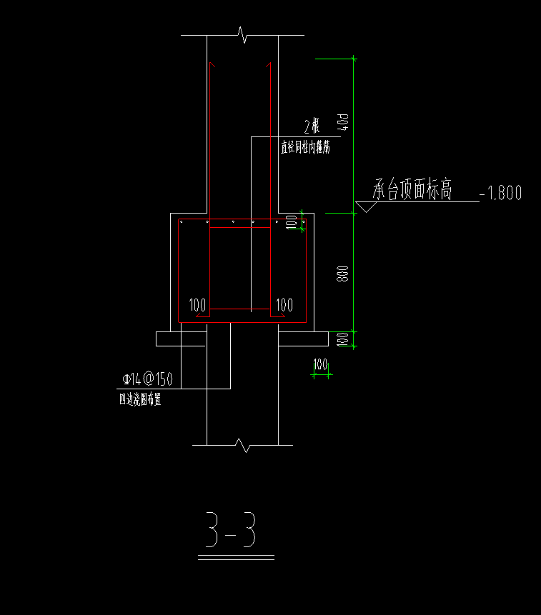 伸入