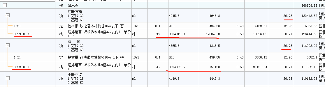 换算