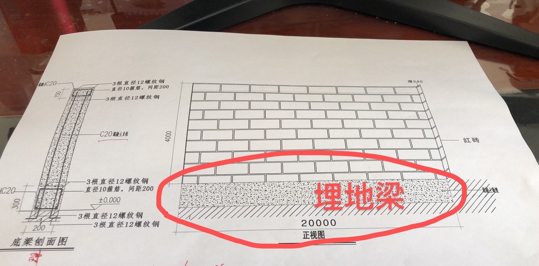 地梁