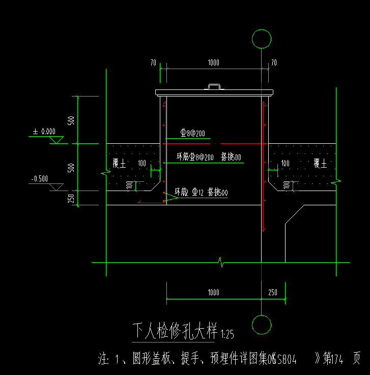 大佬們消防水池頂板頂部防水及抹灰在有檢查口處是不是要扣檢查口面積