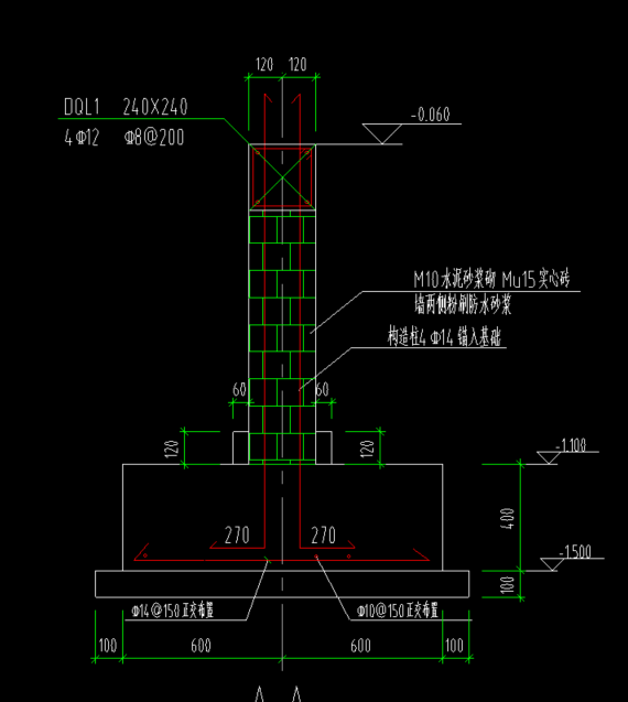 圈梁示意图图片