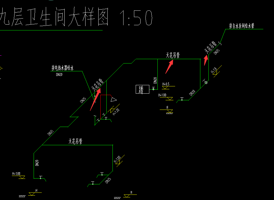 管道标高