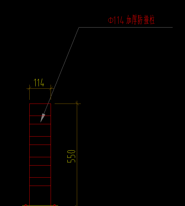 防撞柱套什么定额