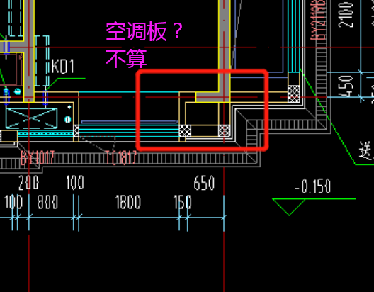 不算建筑面积