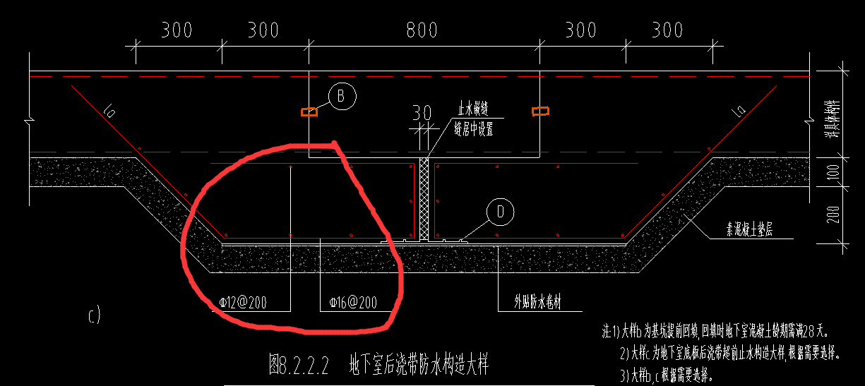 后浇带