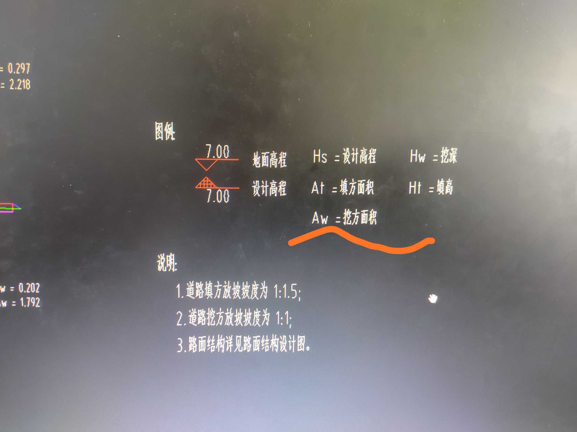 断面图