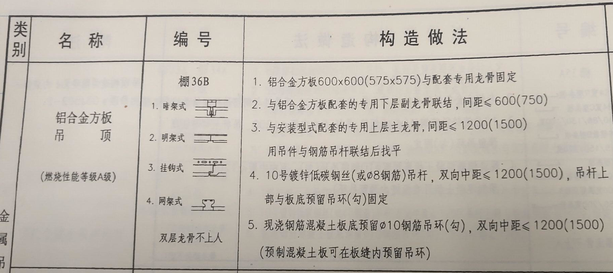 吊顶