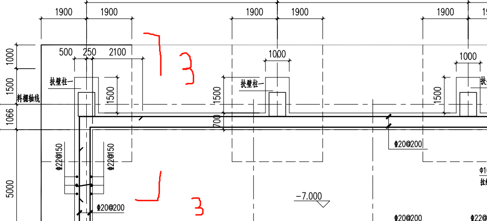 构造柱怎么画剖面图图片