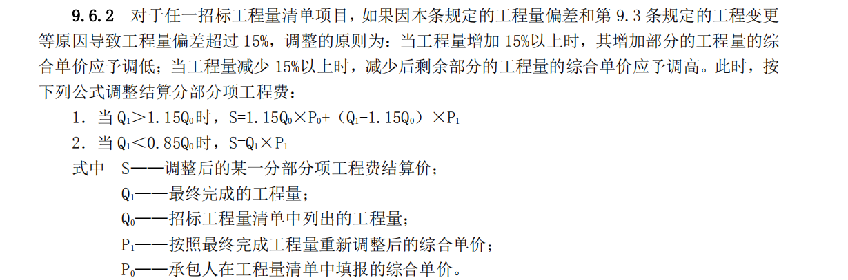 综合单价怎么调整