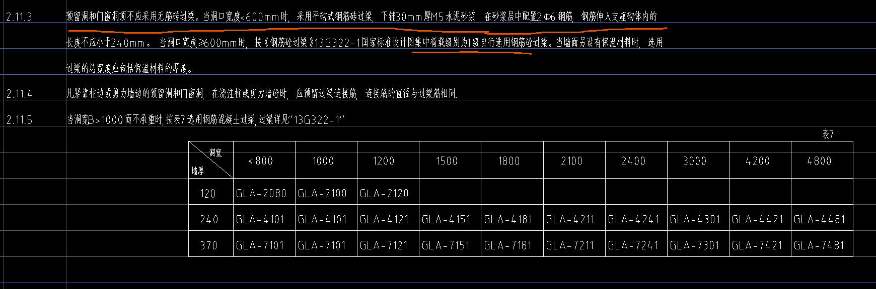 墙厚200,过梁图集13g322-1的表该选哪个?麻烦说详细点,谢谢