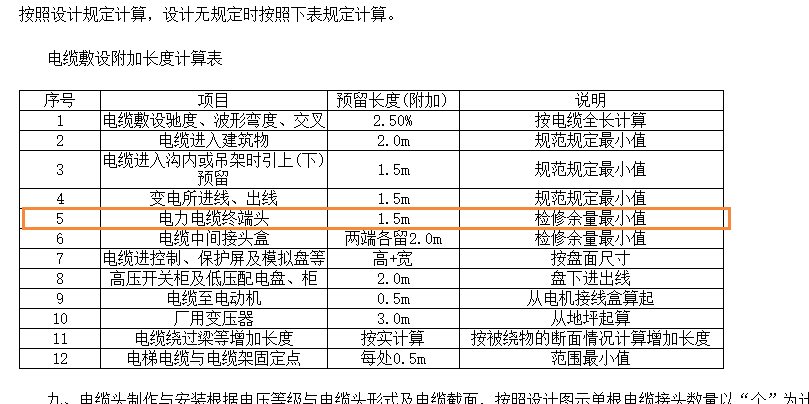 控制电缆头