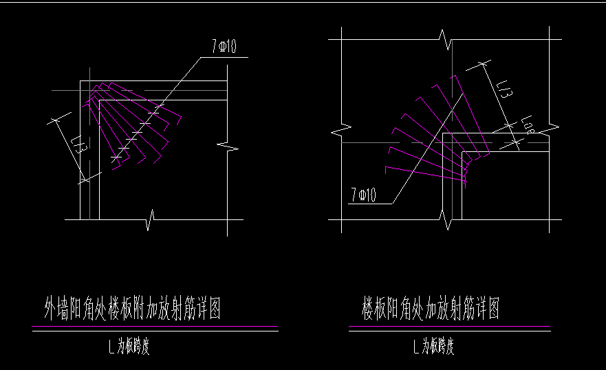 阳角处