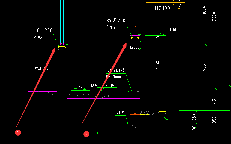 请问2是压顶1也是吗是什么的压顶