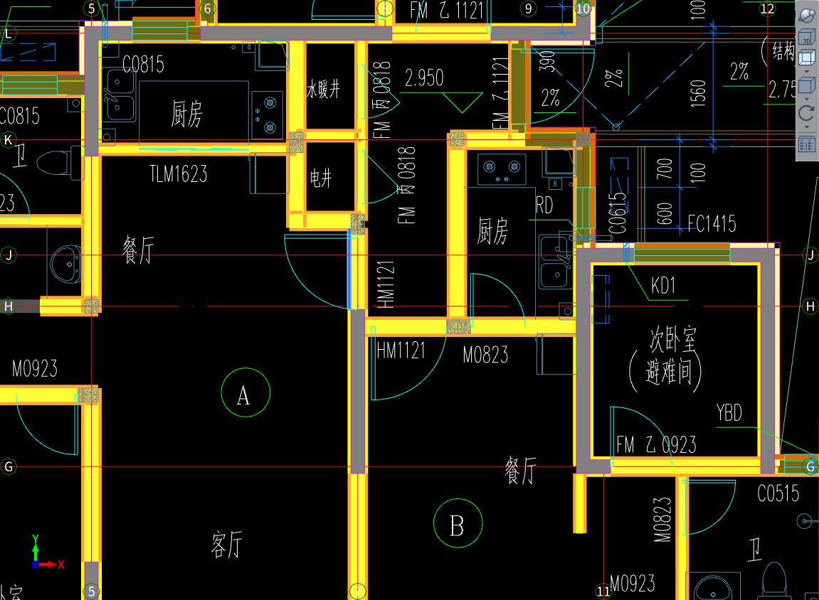 选中